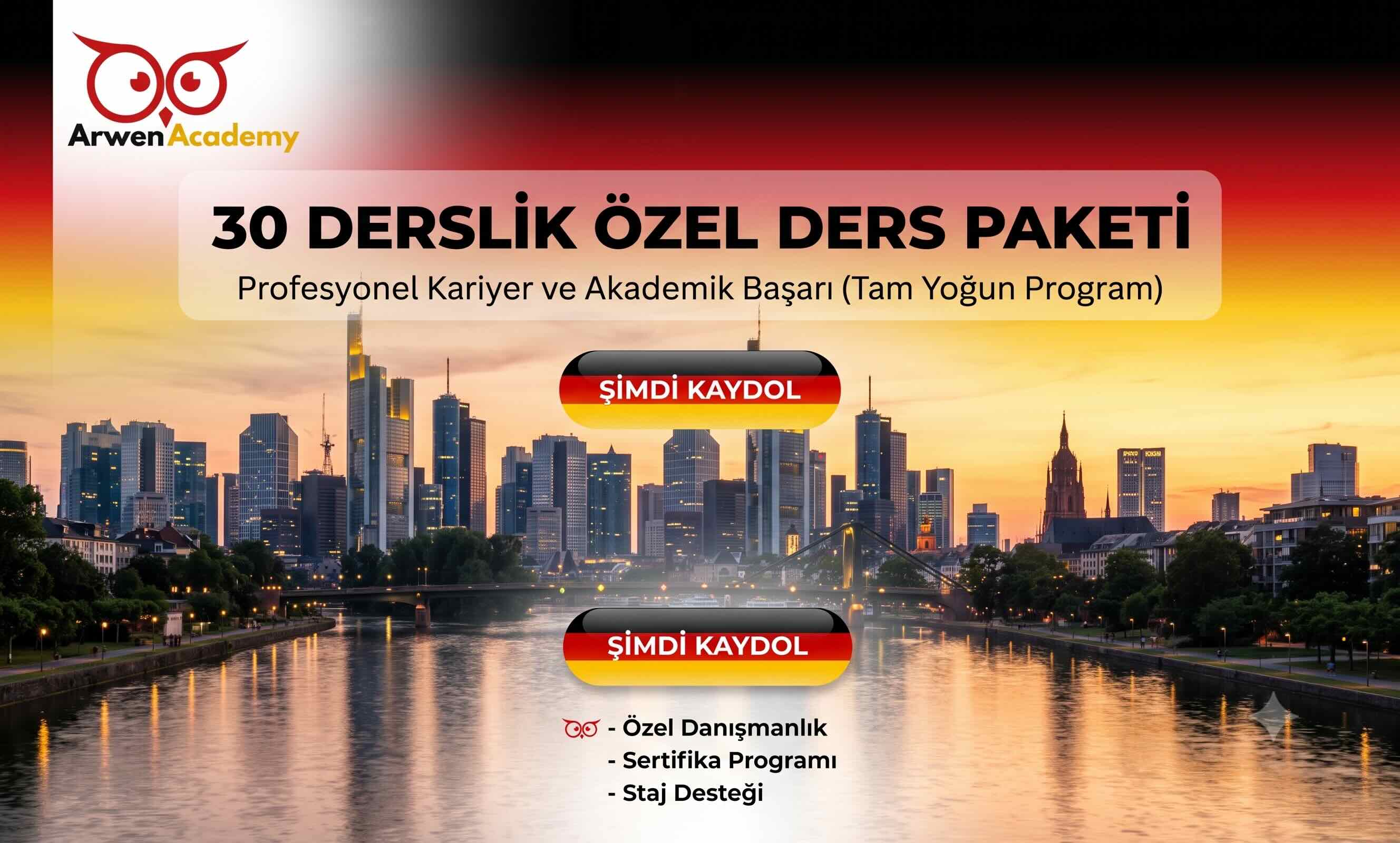 30 Saatlik Almanca Birebir Ders Paketi